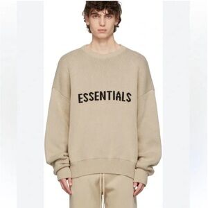 Fear of God Essentials Knit Sweater Size XL